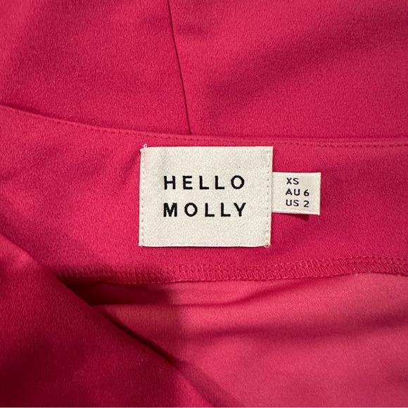 HELLO MOLLY MIDI DRESS FUCHSIA ZARITA - Picture 5 of 5